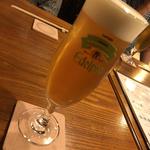 十割蕎麦みかあさ - 十割蕎麦みかあさ　あ、乾杯は生ビールでした