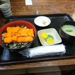 柿崎商店 海鮮工房 - 赤柵生ウニ丼