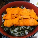柿崎商店 海鮮工房 - ウニ丼アップ