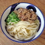 手打ちうどん ぶれーど・う - 肉うどん