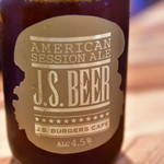 J.S. BURGERS CAFE - J.S.BEER@780円：ラベル