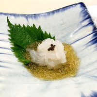 すし尽誠 - 白えびと和出汁ジュレ