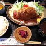 レストラン 牛石 - ビフカツ定食