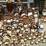 レストラン 牛石 - お店とは関係ないんですけど、信楽と言えばタヌキ！
      たーちゃんがいっぱい居てはるから～