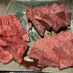 飛騨牛焼肉・韓国料理 丸明 - 飛騨牛イチボとミスジ