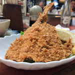 みたかや酒場 - アジフライ