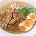 らーめんいちばん星 - 本荘鶏塩そば＋味玉