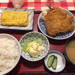 天神橋2丁目食堂 - アジフライ定食