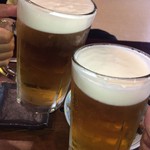 うどん本陣 山田家 - 文化財にカンパチ☆
      今までの人生で一番に美味しい生ビール