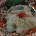 江戸前がってん寿司 - 活たこポン酢（680円）