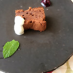 馬門957cafe - チョコケーキアップ