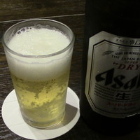 焼肉トラジ ルクア大阪店 - ビール中瓶