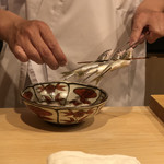 はらまさ - 鮎に 塩をうつ親方