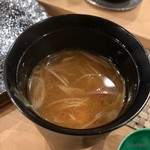 すし処 睦月 - お味噌汁