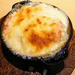 阿づ満庵 - じゃが芋明太オープン焼き490円