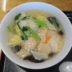 回頭 - ホタテと野菜のタンメン（950円）