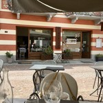 L'Inedito Vigin Mudest - テラス席から