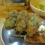 串かつ 源 - ピーマン