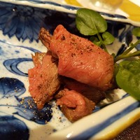 馳走 啐啄一十  - 仙台牛未経産牛のいちぼをローストビーフ仕立てで