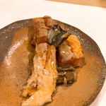 うを徳 - サクラマス藁炙り