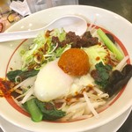 幸楽苑 白虎通り店 - 台湾野菜まぜそばシビ辛系