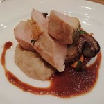 パッソ・ア・パッソ - 肉料理 ホロホロ鳥のロースト ポルチーニ添え