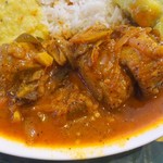 ロイヤルグリーン レストランアンドバー - 日替わ魚カレー(魚カレー)
