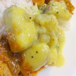 ロイヤルグリーン レストランアンドバー - さつまいものカレー