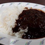 大衆食堂 半田屋 - おなじみの黒ビーフ