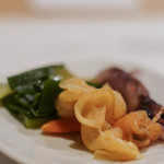 うを徳 - "饅膾（ぬたなます）"、馬鹿貝（ばかゞひ）の紐（ひも）