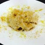 EMION hamadayama - カラスミとパルメザンチーズのパッケリパスタ白ワインとバター風味