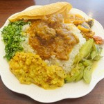 フードランズレストラン - ライス＆カレー チキン