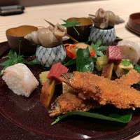 御料理 無窮 - 賑やかな八寸