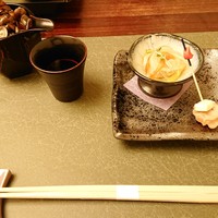 桑名蛤料理・蛤しゃぶしゃぶ 貝新 - お通し