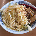 ラーメン SunQ - 塩ネギラーメン+メンマ