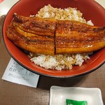 すき家 - 特うな丼1,280円。鰻一尾ですかね？ちと短い？