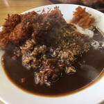 ラーメン とんかつ 忠 - 2019年6月。カツカレーライス950円。