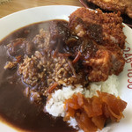 ラーメン とんかつ 忠 - 2019年6月。カツカレーライス。