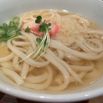 讃岐のおうどん 花は咲く - かけうどん