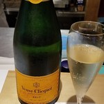 馳走 啐啄一十  - お酒②ヴーヴ・クリコ・ポンサルタン(シャンパーニュ、フランス)