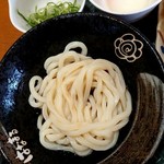 Hanamaru Udon - 温玉ぶっかけ(小)290円→温玉別盛がポイント