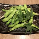 Jidorikoshitsuizakayamiune - ２つめのお通し、枝豆