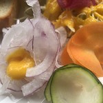 カフェアンドショップ ロータスランド - 2019/06/23
      モーニング A set 紅茶 380円
      週替りおまかせセット 豆乳担々麺 550円
      プリン 220円×2個
      玉子焼き 250円