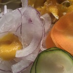 カフェアンドショップ ロータスランド - 2019/06/23
      モーニング A set 紅茶 380円
      週替りおまかせセット 豆乳担々麺 550円
      プリン 220円×2個
      玉子焼き 250円