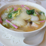 Season Dining LOTUS GARDEN - 太平燕ハーフサイズ。魚介スープの旨味がたまらないです。