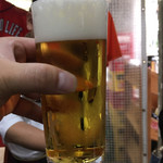 ビールスタンド重富 - 2度つぎ