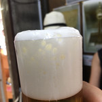 ビールスタンド重富 - 3度つぎの泡