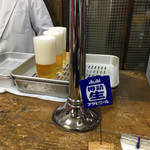 ビールスタンド重富 - 3度注ぎ作成中