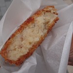 亀寿軒 - コロッケ断面