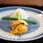 松川 - 甘手かれい　唐津赤雲丹